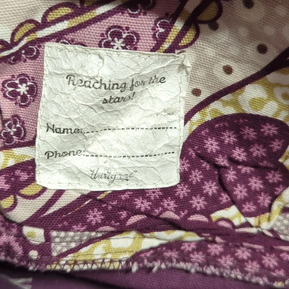 Retro Metro plum purple thirty-one weekender bag - Picture 11 of 11